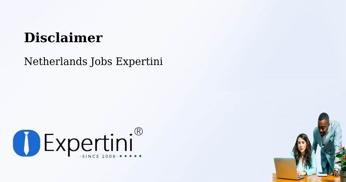 Disclaimer – Bitswijk - Netherlands Jobs Expertini